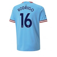 Manchester City Rodri Hernandez #16 Hjemmebanetrøje 2022-23 Kortærmet